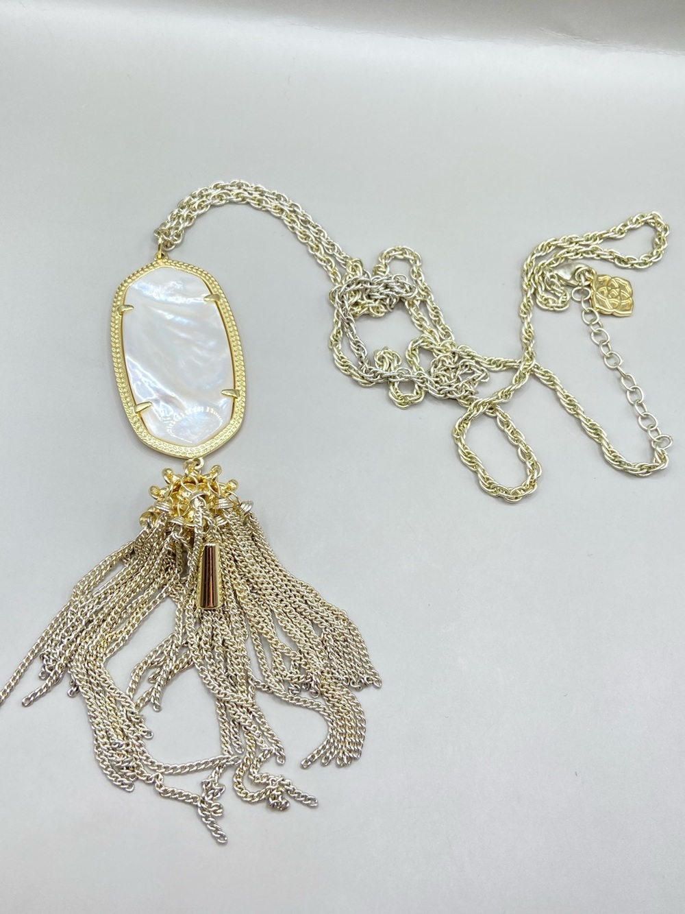 Kendra Scott Rayne Long Pendant Tassel Necklace
